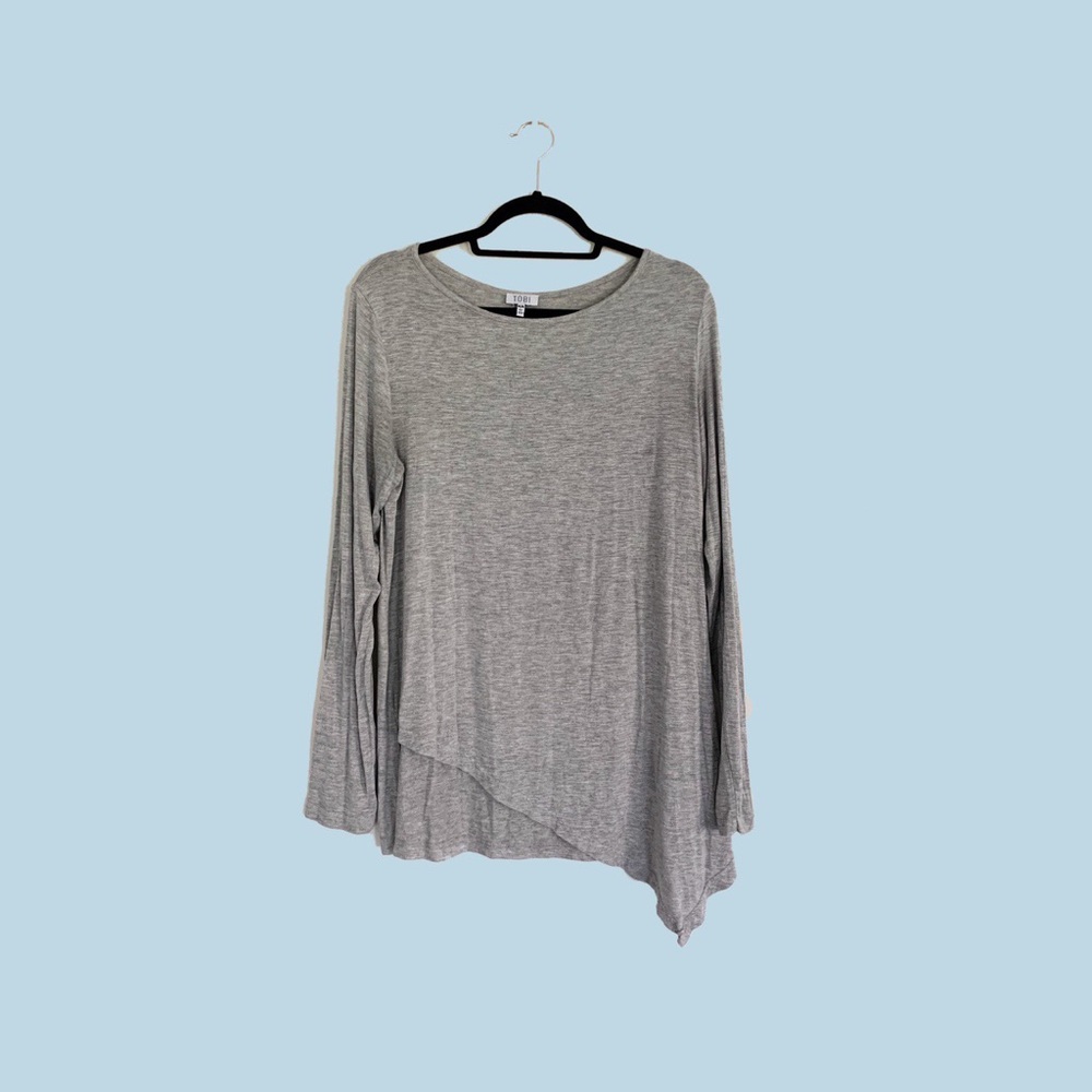 Asymmetrical Flowy Top